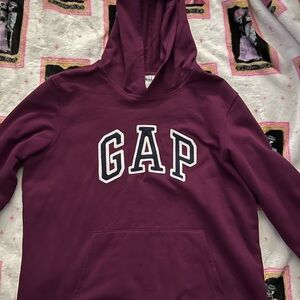 GAP Maroon Hoodie with Logo